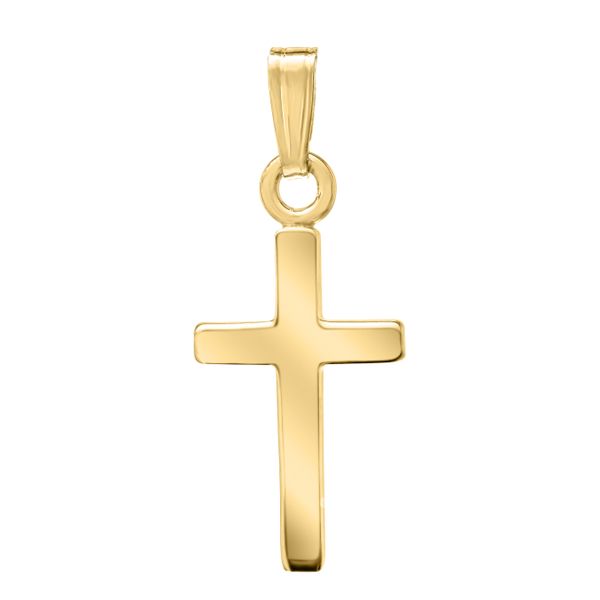 14K Yellow Gold Filled Children's Cross Necklace Image 2 Koerbers Fine Jewelry Inc New Albany, IN