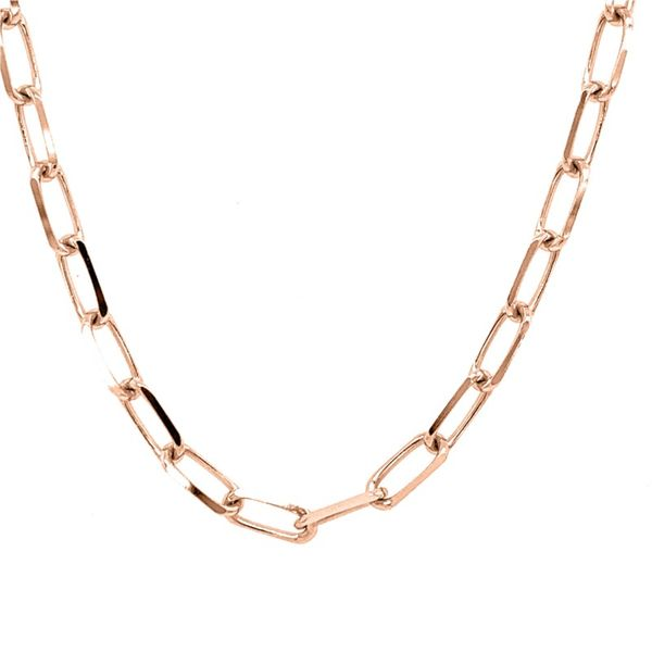 14K Rose Gold Diamond Cut Forzentina Chain Necklace Koerbers Fine Jewelry Inc New Albany, IN