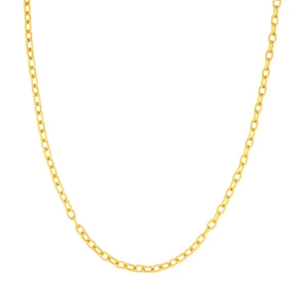 14K Yellow Gold Alternating Link Chain Koerbers Fine Jewelry Inc New Albany, IN