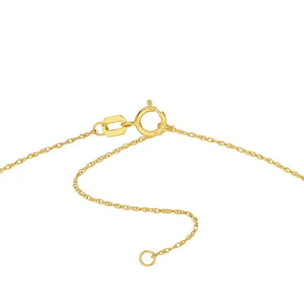 14K Yellow Gold Polished Star Pendant Necklace Image 4 Koerbers Fine Jewelry Inc New Albany, IN
