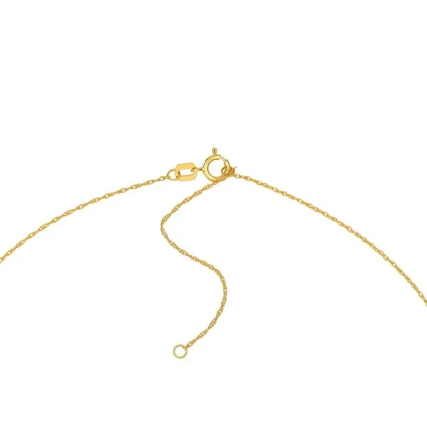 14K Yellow Gold Small Puffy Heart Necklace Image 4 Koerbers Fine Jewelry Inc New Albany, IN