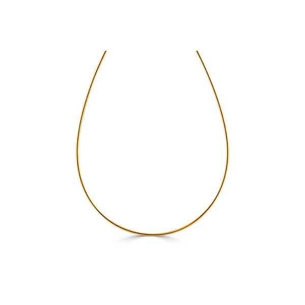 14K Yellow Gold Flexible Omega Chain Koerbers Fine Jewelry Inc New Albany, IN