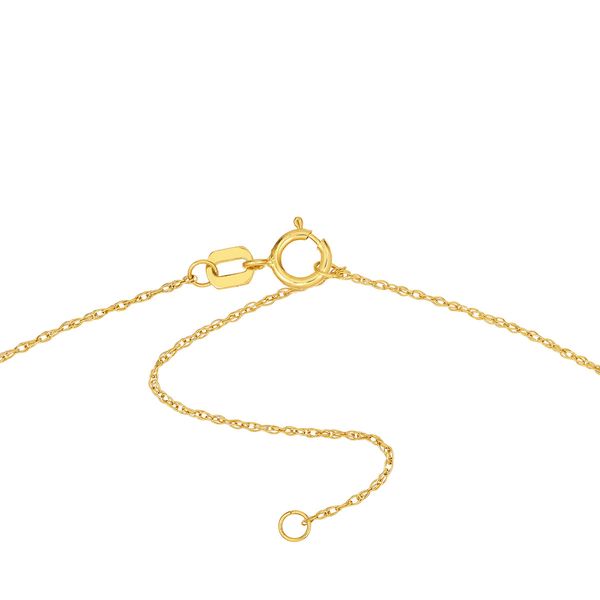 14K Yellow Gold So You Diamond Cross Necklace Image 3 Koerbers Fine Jewelry Inc New Albany, IN