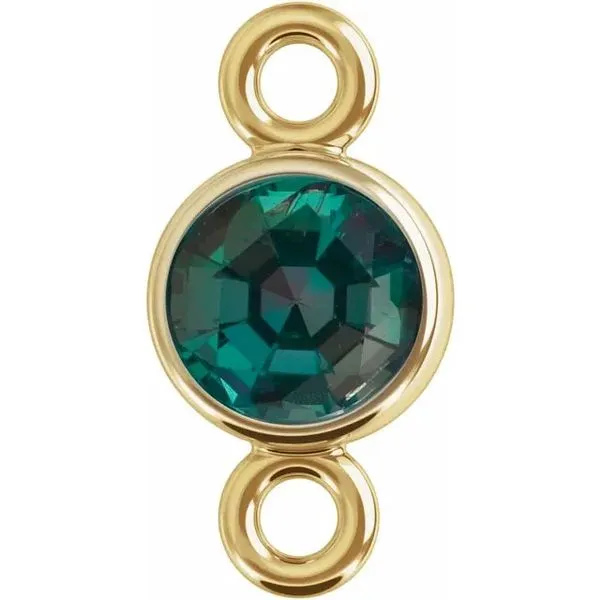 14K Yellow Gold Natural Alexandrite Permanent Jewelry Link similar item image