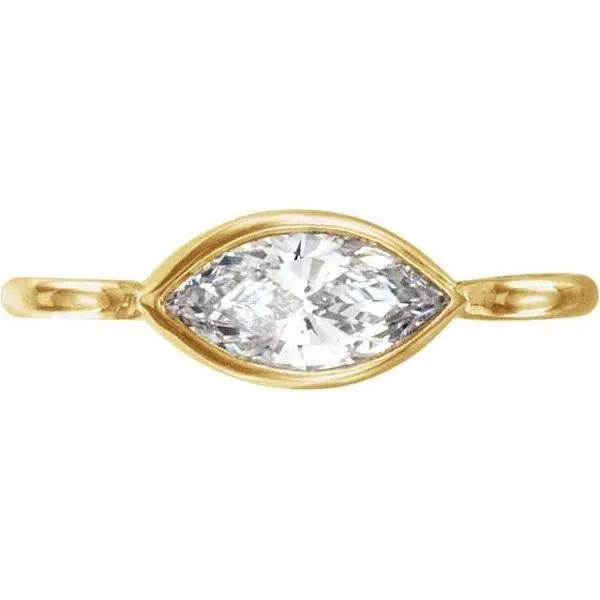 14K Yellow Gold Permanent Jewelry Diamond Charm Koerbers Fine Jewelry Inc New Albany, IN