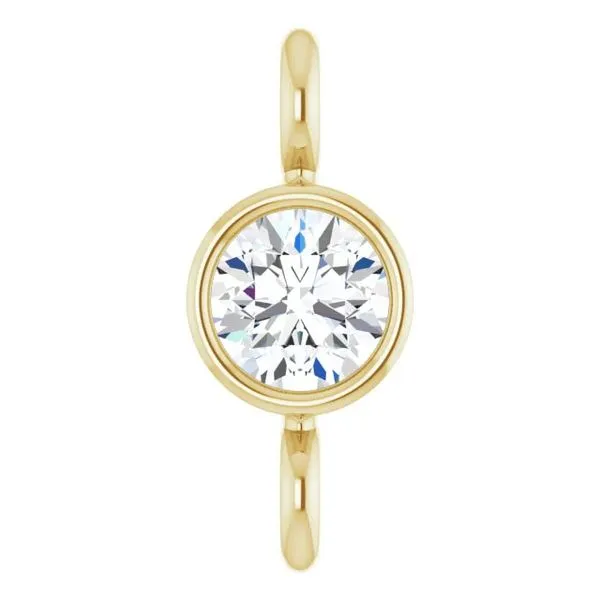 14K Yellow Gold Diamond Bezel-Set Link Koerbers Fine Jewelry Inc New Albany, IN