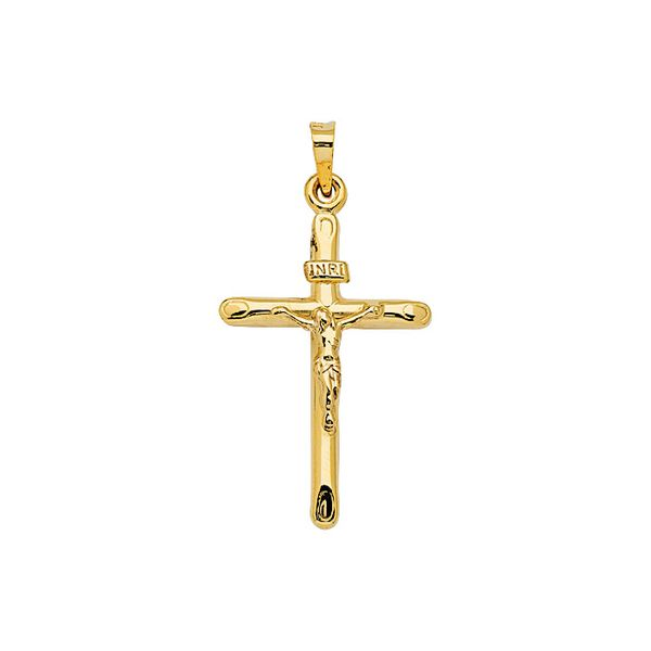 14K Yellow Gold 3D Crucifix Koerbers Fine Jewelry Inc New Albany, IN