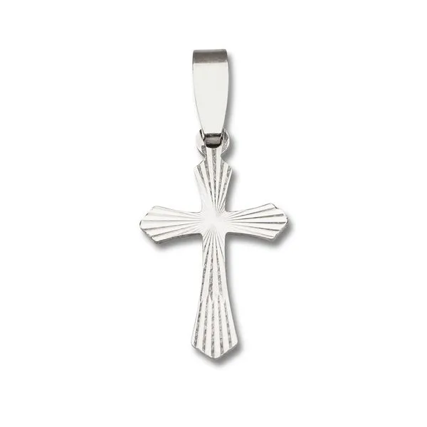 14K White Gold Cross Pendant Koerbers Fine Jewelry Inc New Albany, IN
