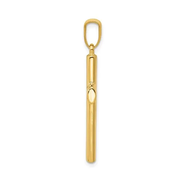 14K Yellow Gold Hollow Cross Pendant Image 2 Koerbers Fine Jewelry Inc New Albany, IN