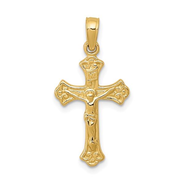 10K Yellow Gold Inri Crucifix Charm Koerbers Fine Jewelry Inc New Albany, IN