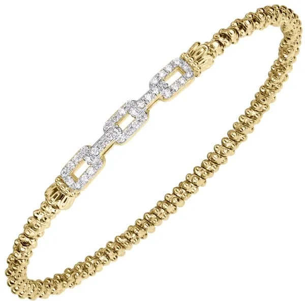14K Yellow Gold Diamond Closed Cuff Bracelet Koerbers Fine Jewelry Inc New Albany, IN