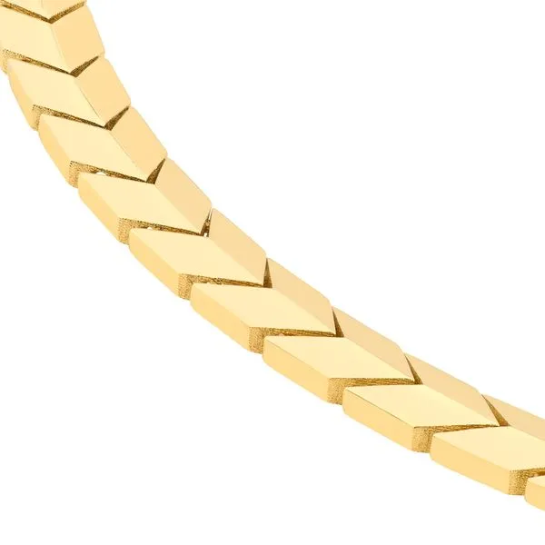 14K Yellow Gold 3D Polished Arrow Link Bracelet Image 2 Koerbers Fine Jewelry Inc New Albany, IN