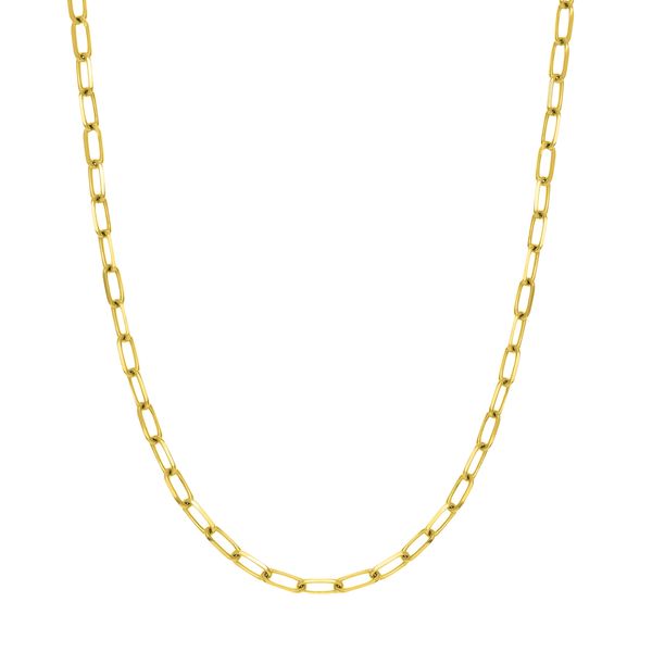 14K Yellow Gold Paper Clip Chain Koerbers Fine Jewelry Inc New Albany, IN