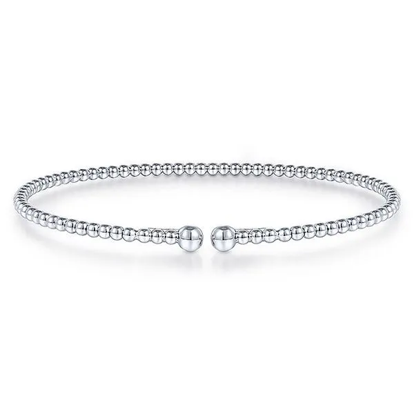 14K White Gold Open Banded Bangle Bracelet Koerbers Fine Jewelry Inc New Albany, IN