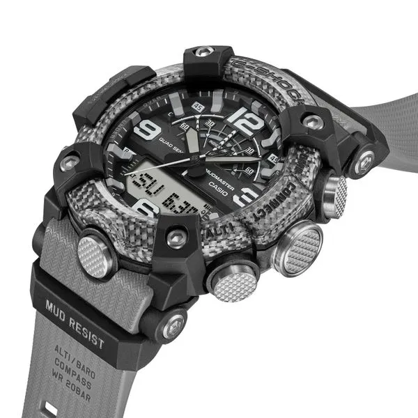 Gray and Black Carbon Fiber Mudmaster GG-B100 Image 4 Koerbers Fine Jewelry Inc New Albany, IN