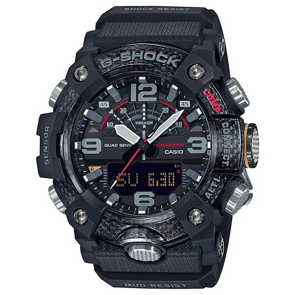 G Shock Black Carbon Fiber Mudmaster GG B100 001 535 00635 Koerbers Fine Jewelry Inc New Albany IN