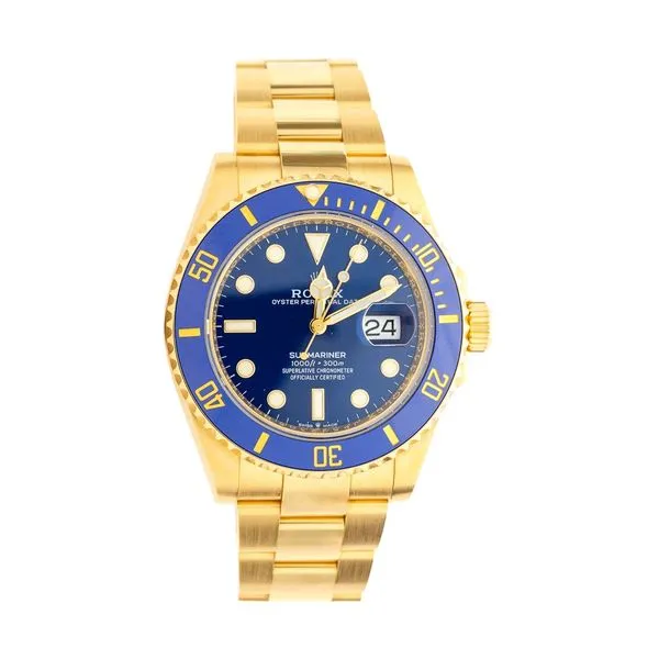 18K Yellow Gold Rolex Certified Pre-Owned Submariner (126618LB) Koerbers Fine Jewelry Inc New Albany, IN