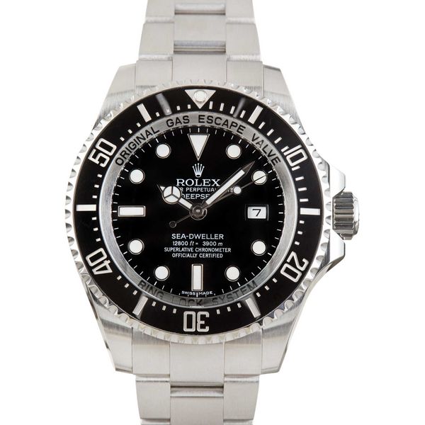 Men's Pre-owned Rolex Deepsea Sea-Dweller Ref 116660 Black Koerbers Fine Jewelry Inc New Albany, IN