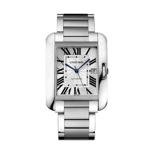 Pre-Owned Cartier Tank Anglaise Stainless Steel Automatic W5310009 Koerbers Fine Jewelry Inc New Albany, IN