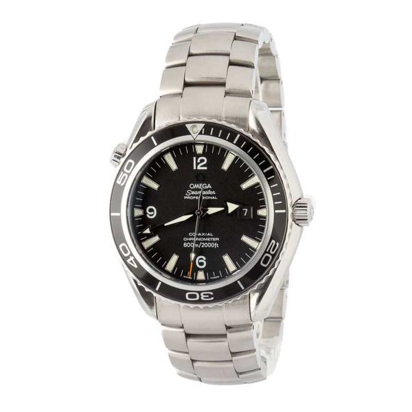 PreOwned Omega Seamaster Steel Planet Ocean 2200.50.00 Black Dial Image 2 Koerbers Fine Jewelry Inc New Albany, IN