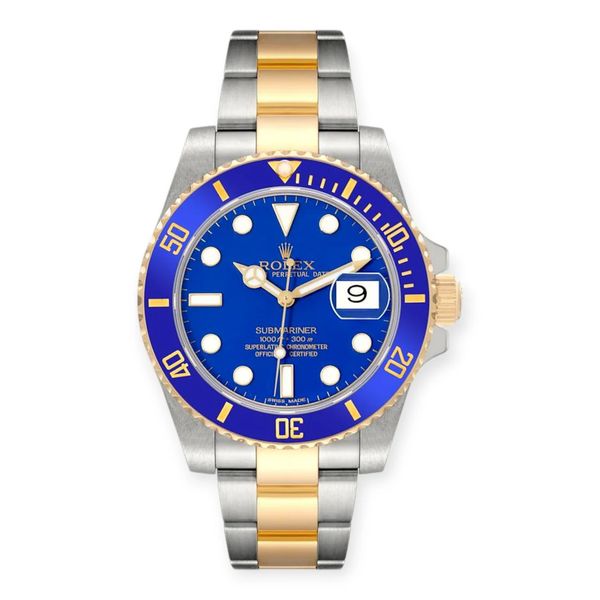 Pre Owned Rolex Submariner 40MM Two Tone Watch 116613LB Koerbers Fine Jewelry Inc New Albany, IN