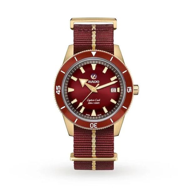 Pre Owned Rado Watches Captain Cook For Him Automatic R32504407 Koerbers Fine Jewelry Inc New Albany, IN