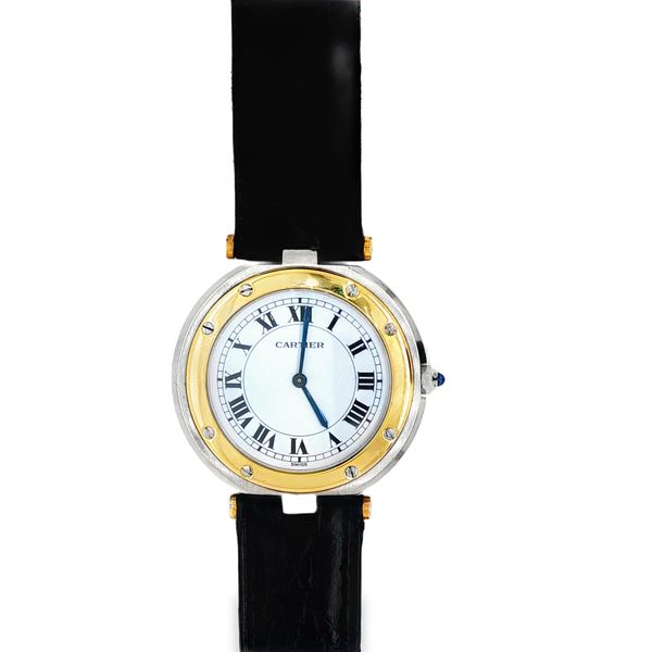 Pre Owned Ladies Cartier Satos Ronde Ref 81912 Koerbers Fine Jewelry Inc New Albany, IN