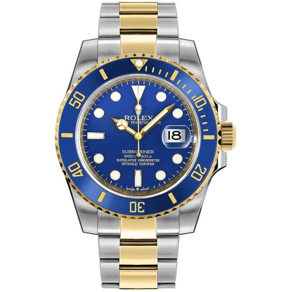 Pre Owned Rolex Submariner Date 116613 Swiss Watch Steel & 18K Yellow Gold Koerbers Fine Jewelry Inc New Albany, IN