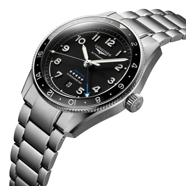Pre-Owned Longines Spirit Zulu Time Automatic Watch  L3.812.4.53.6 Image 2 Koerbers Fine Jewelry Inc New Albany, IN