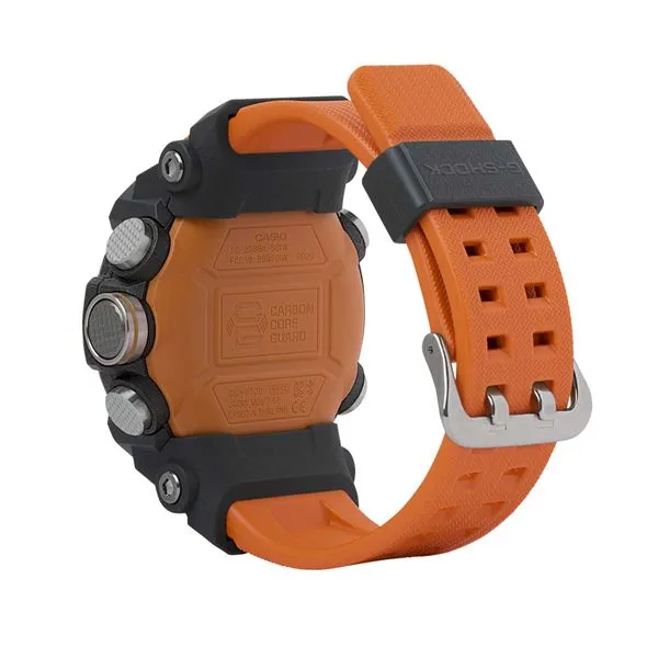 Orange and Black Carbon Fiber Mudmaster GG-B100-1A9 Image 3 Koerbers Fine Jewelry Inc New Albany, IN
