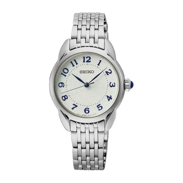 Essential Collection Stainless Steel White Dial Watch Koerbers Fine Jewelry Inc New Albany, IN
