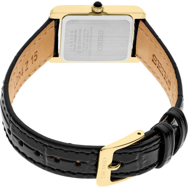 Womens Seiko Essentials White Dial Leather Band Watch - SWR104 Image 3 Koerbers Fine Jewelry Inc New Albany, IN