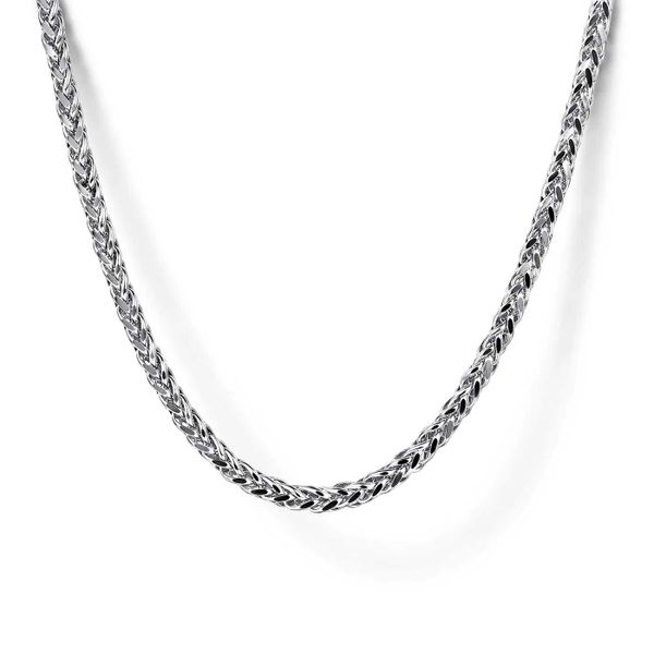 925 Sterling Silver Men's Solid Wheat Chain Necklace Koerbers Fine Jewelry Inc New Albany, IN