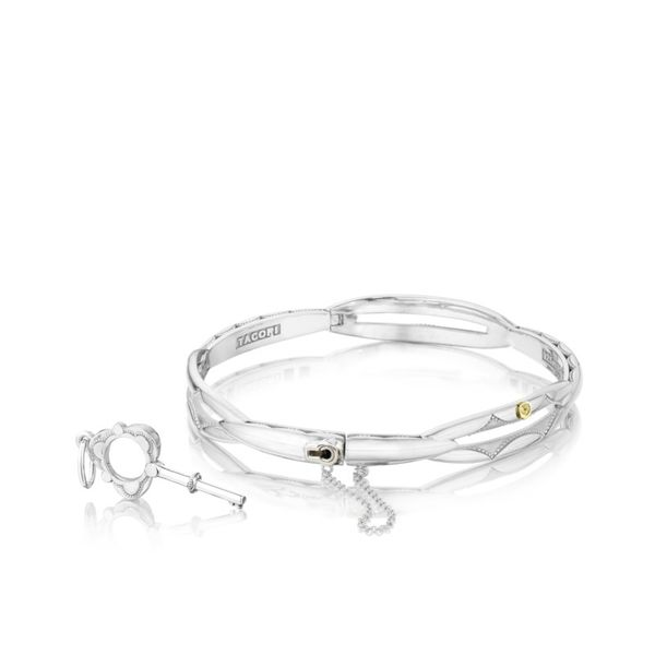 Sterling Silver and 18K Yellow Gold Promise Bracelet Koerbers Fine Jewelry Inc New Albany, IN