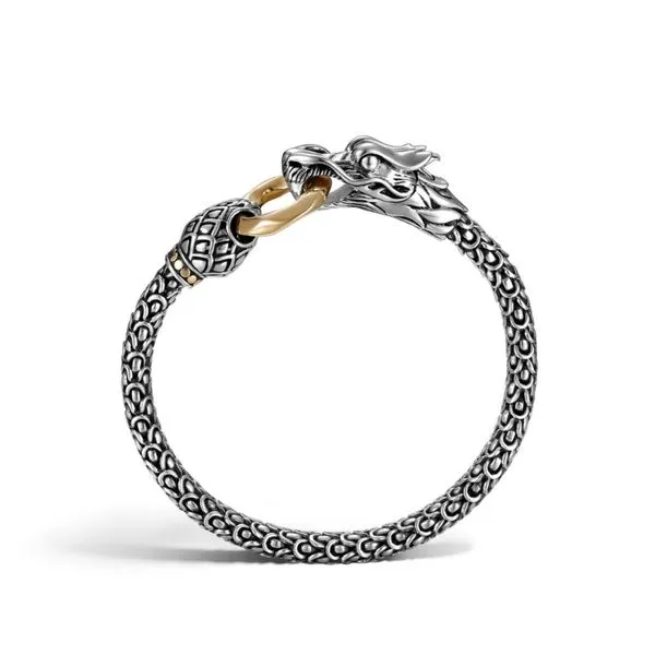 Sterling Silver and 18K Bonded Yellow Gold Naga Station Bracelet Image 2 Koerbers Fine Jewelry Inc New Albany, IN