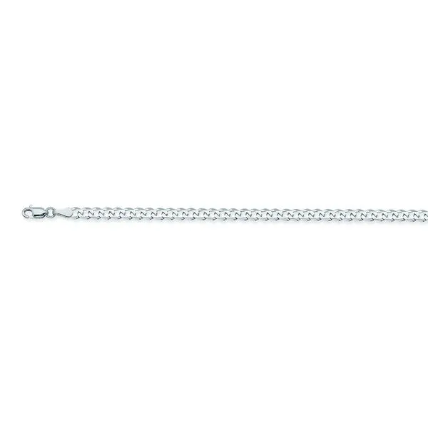14K White Gold Open Curb Bracelet Koerbers Fine Jewelry Inc New Albany, IN