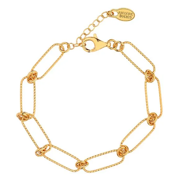 Sterling Silver and Yellow Gold Plated Kira Bracelet Koerbers Fine Jewelry Inc New Albany, IN