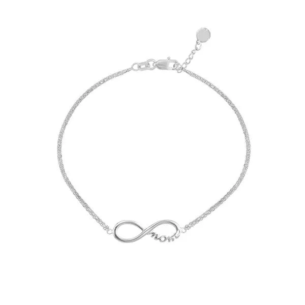 Sterling Silver Infinity Symbol Mom Adjustable Bracelet Koerbers Fine Jewelry Inc New Albany, IN