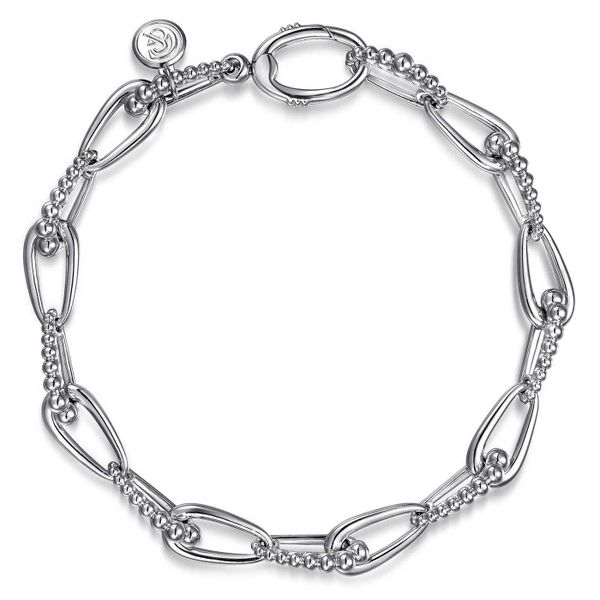 925 Sterling Silver Bujukan Link Chain Bracelet Koerbers Fine Jewelry Inc New Albany, IN