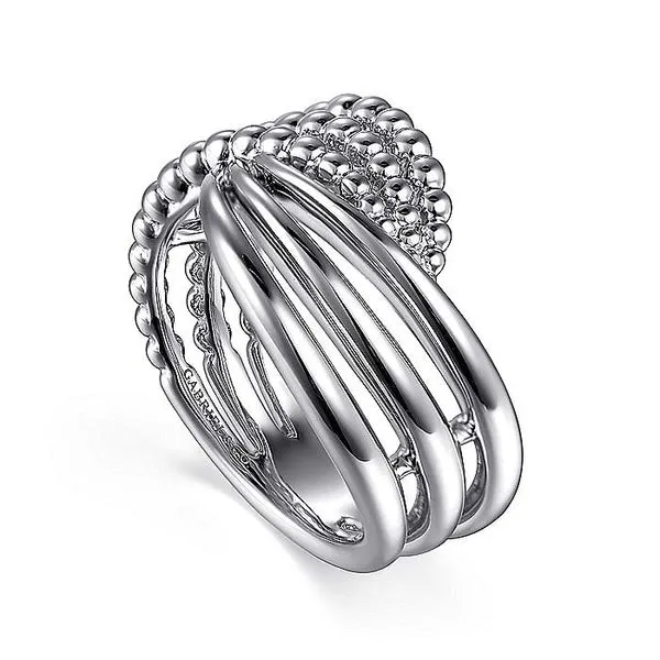 925 Sterling Sliver Bujukan Lady's Twisted Ring Image 3 Koerbers Fine Jewelry Inc New Albany, IN