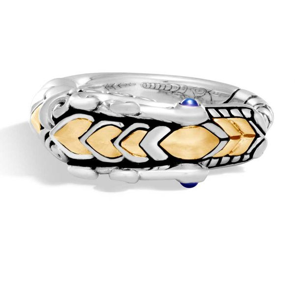 Sterling Silver and 18K Yellow Gold Legends Naga Ring Image 2 Koerbers Fine Jewelry Inc New Albany, IN