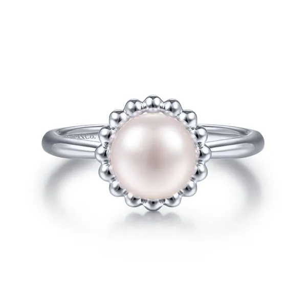 925 Sterling Silver Bujukan Frame Pearl Ring Koerbers Fine Jewelry Inc New Albany, IN
