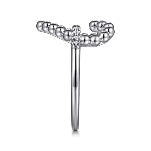 925 Sterling Silver Bujukan Heart Diamond Ladies Ring Image 4 Koerbers Fine Jewelry Inc New Albany, IN