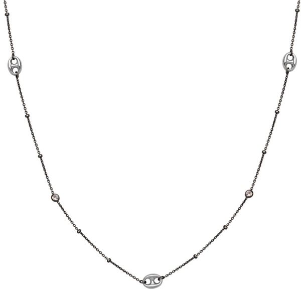 Sterling Silver Long And Lovely Puff Necklace Koerbers Fine Jewelry Inc New Albany, IN