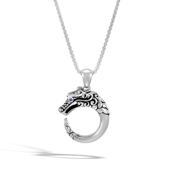 Sterling Silver Legends Naga Pendant Necklace Koerbers Fine Jewelry Inc New Albany, IN