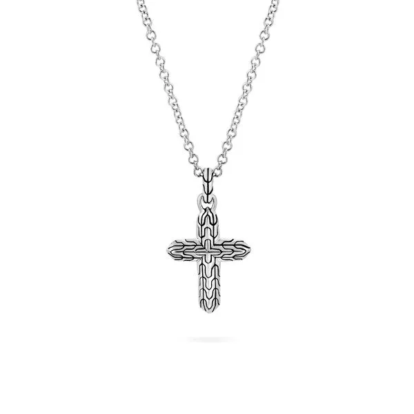 Sterling Silver Classic Chain Cross Pendant Necklace Koerbers Fine Jewelry Inc New Albany, IN