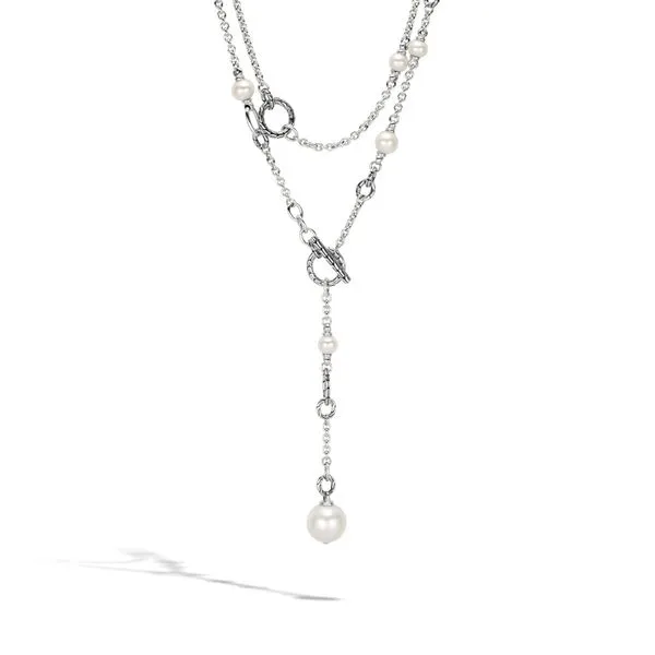 Sterling Silver Classic Chain Sautoir Necklace Image 2 Koerbers Fine Jewelry Inc New Albany, IN