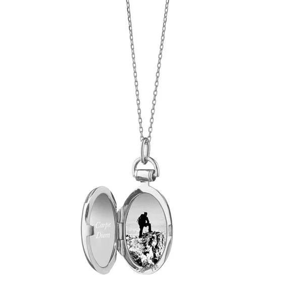 Sterling Silver Petite Oval 