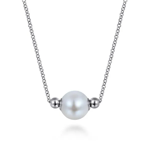 925 Sterling Silver Pearl Bujukan Fashion Necklace Koerbers Fine Jewelry Inc New Albany, IN
