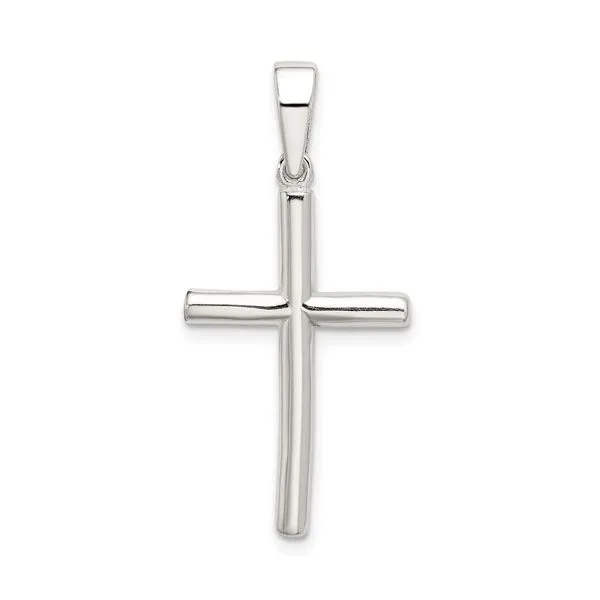 Sterling Silver Polished Cross Pendant Koerbers Fine Jewelry Inc New Albany, IN